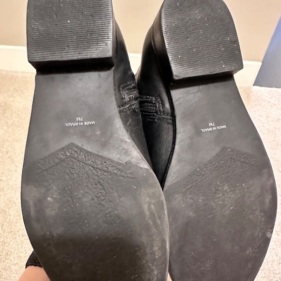 Genuine leather tall boots - Picture 3 of 5